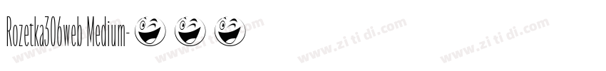 Rozetka306web Medium字体转换 Rozetka306web Medium字体转换